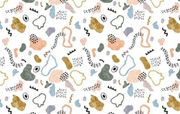 Abstract shapes and strokes P