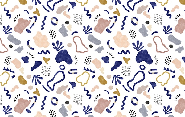 Abstract shapes and strokes M