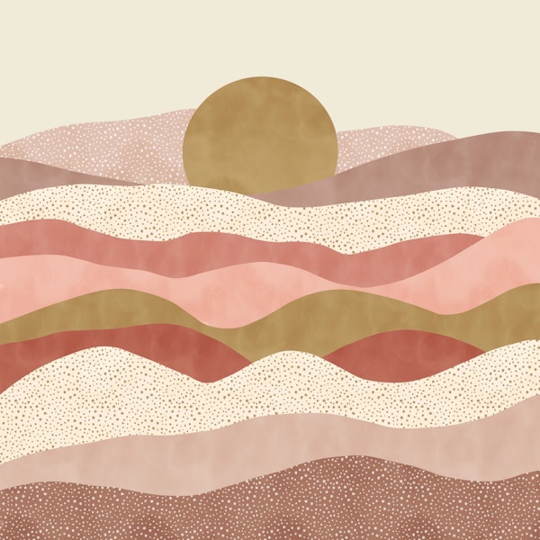 Sunset in the dunes II