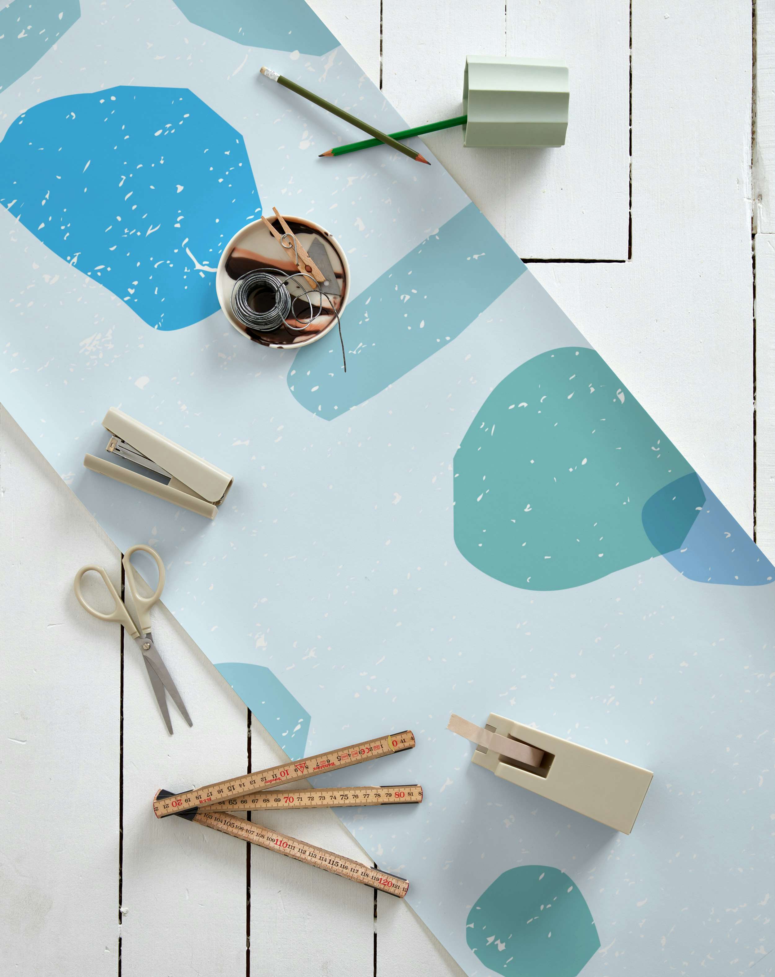 Buy Blue Stones wallpaper - Free shipping