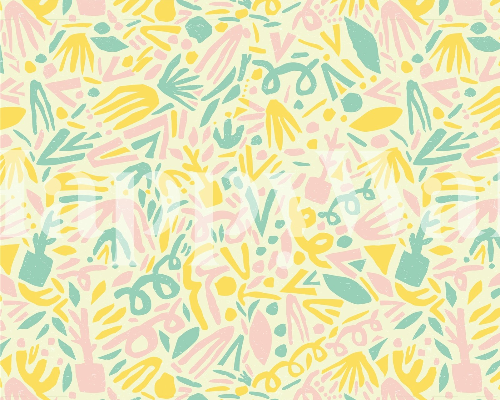 Forest I design della carta da parati in una stanza