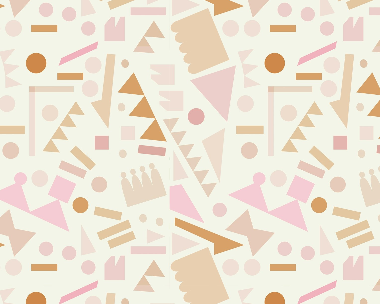 Pink Geometric wallpaper Happywall