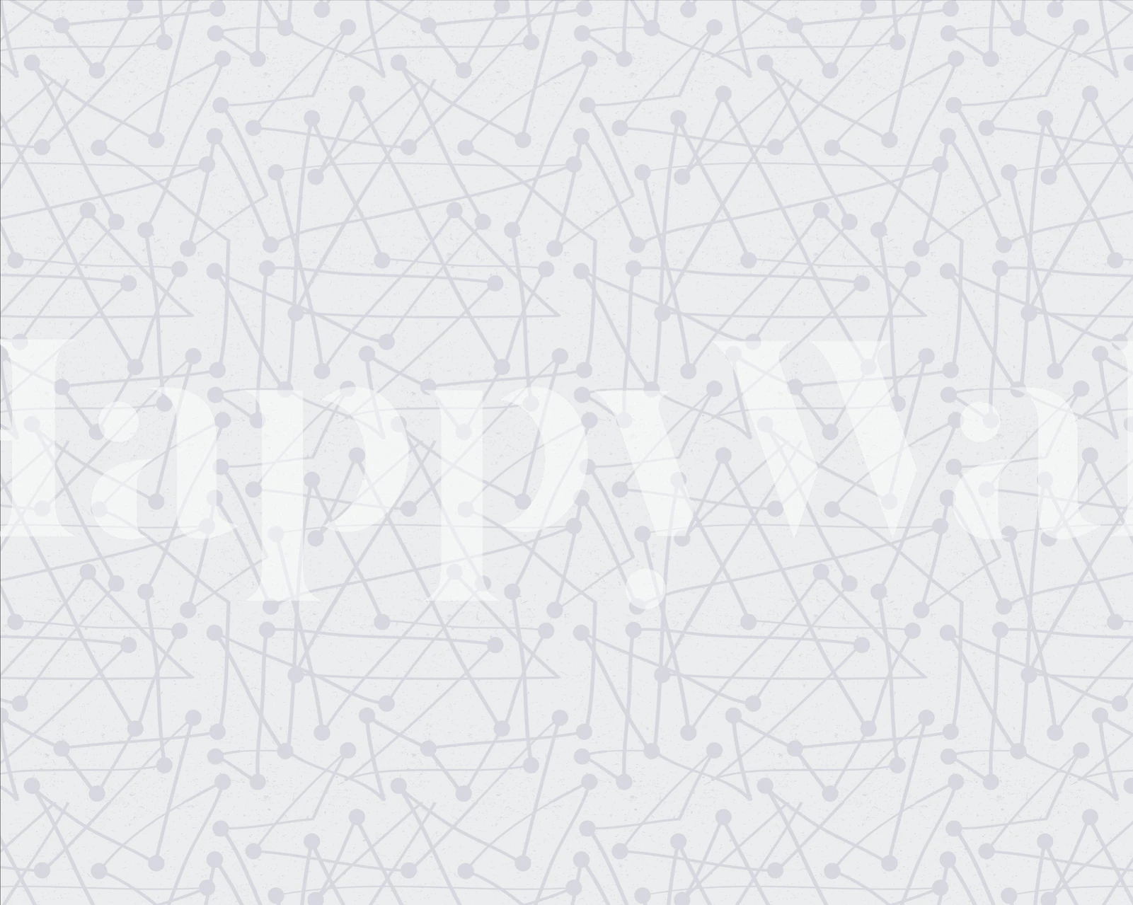 Lines and points wallpaper in a room