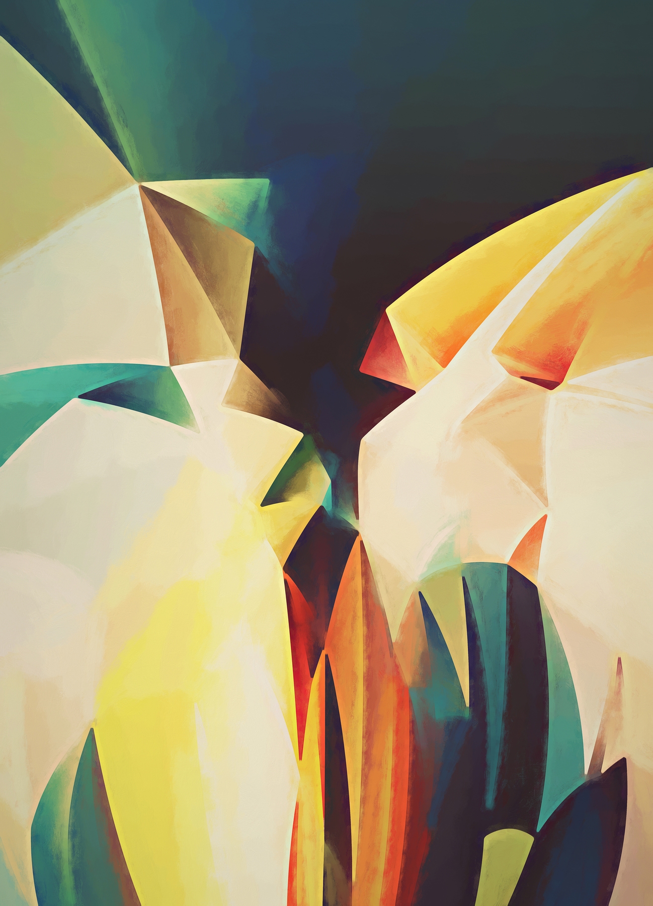 Abstract Composition 978 Wallpaper - Happywall