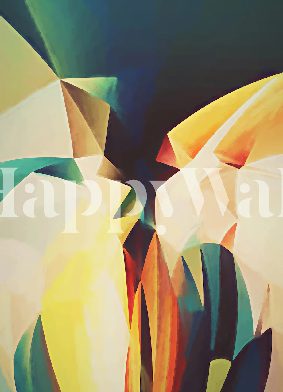 Abstract Composition 978 wallpaper design