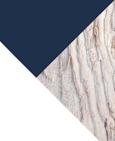 Wood meets Navy Blue Geo wallpaper