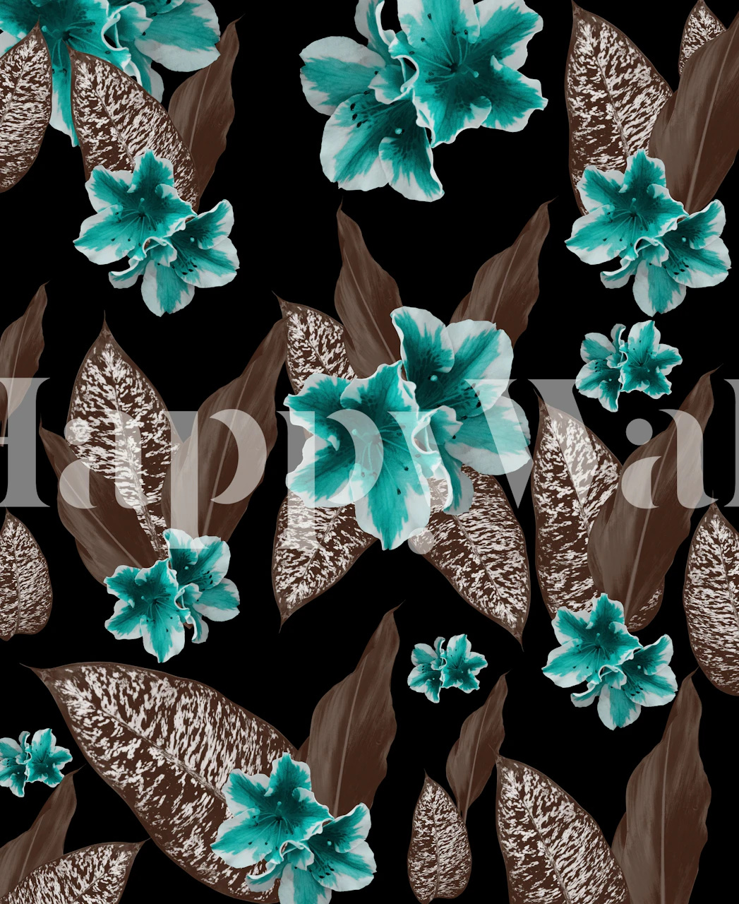 Jungle Night Dream 1 tapetti huoneessa