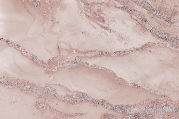 Alcohol Ink Art Blush Marble