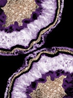 Yin Yang Agate Glitter Glam 17 wallpaper