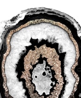 Gray Agate Gold Glitter 1b wallpaper