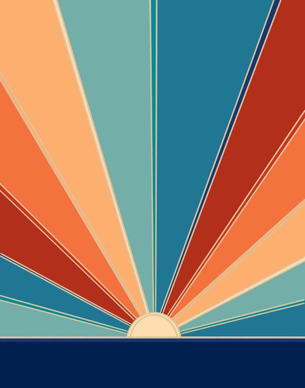 Retro Summer Sun Glam 1