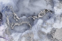 Alcohol Ink Blue Grey Marble tapete