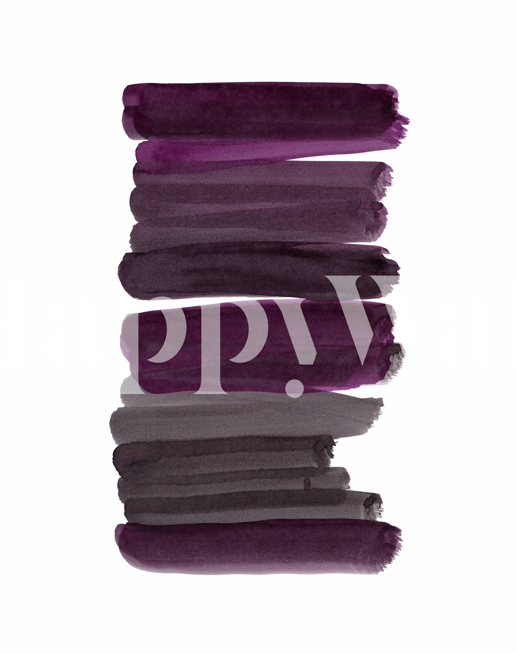 Purple and gray abstract striped wallpaper