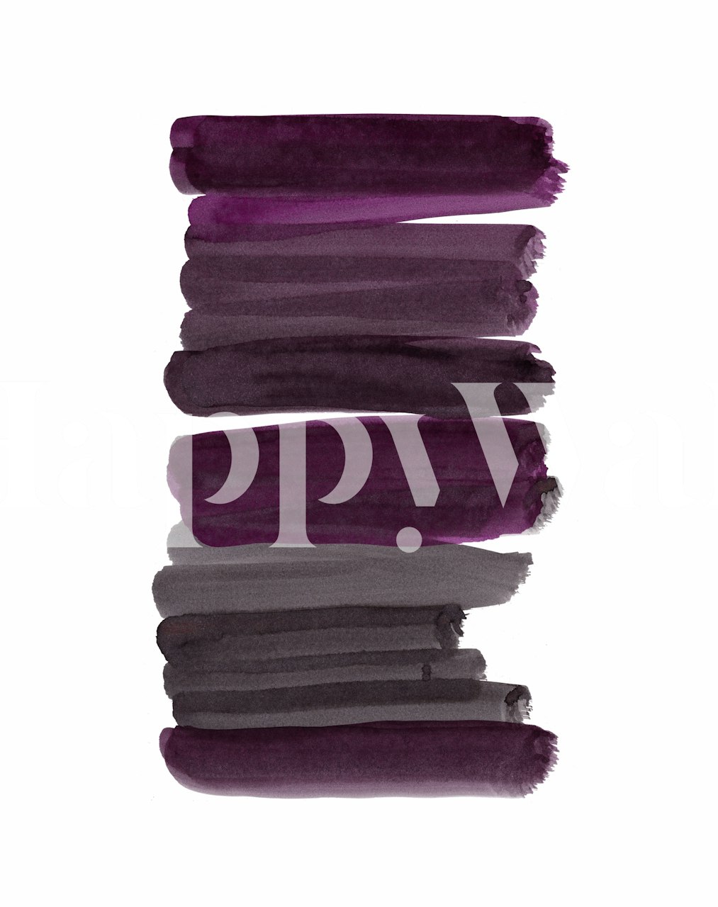 Purple and gray abstract striped wallpaper