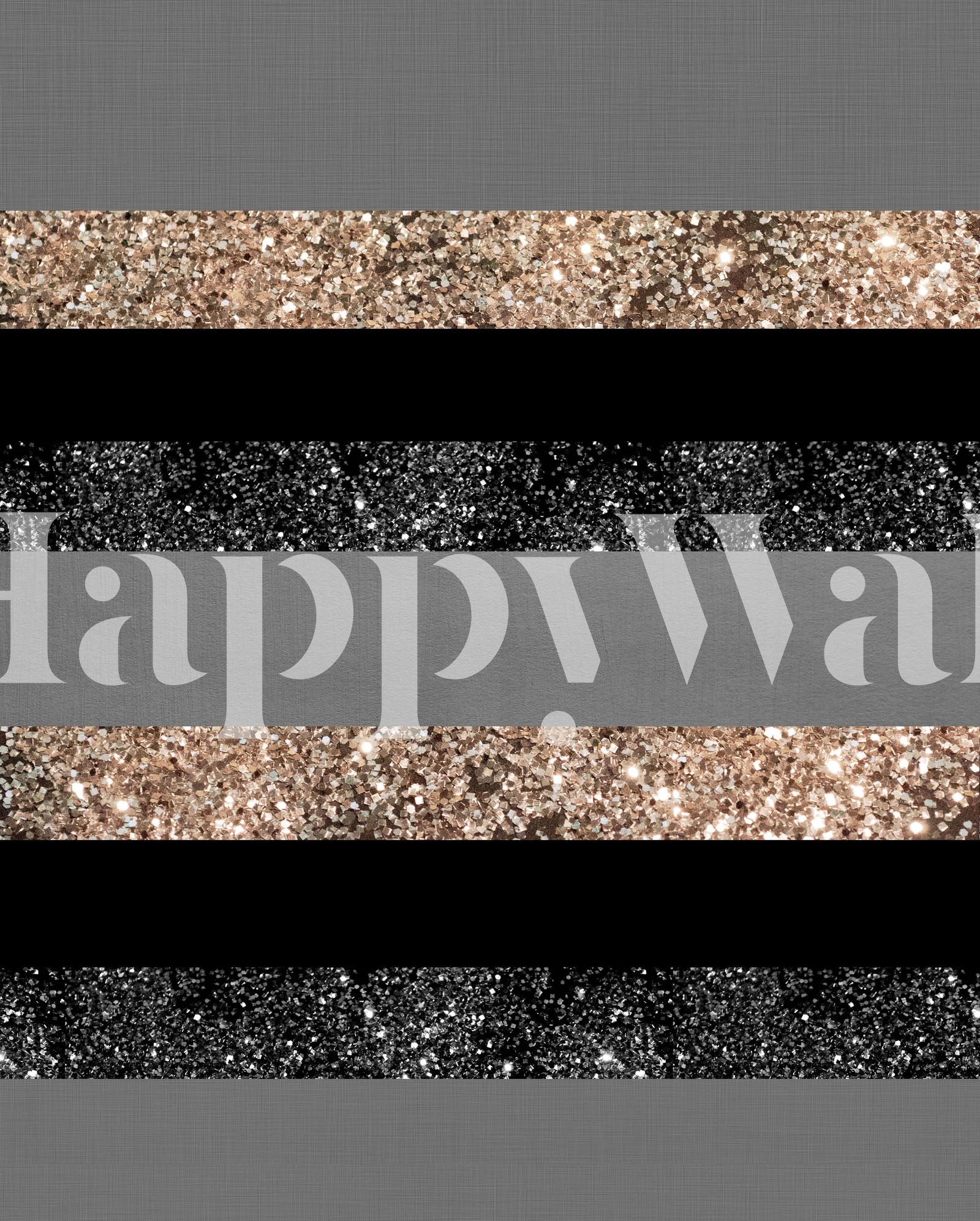 Gold Glitter Glam Stripes 1 tapet Fototapet gnistre Happywall