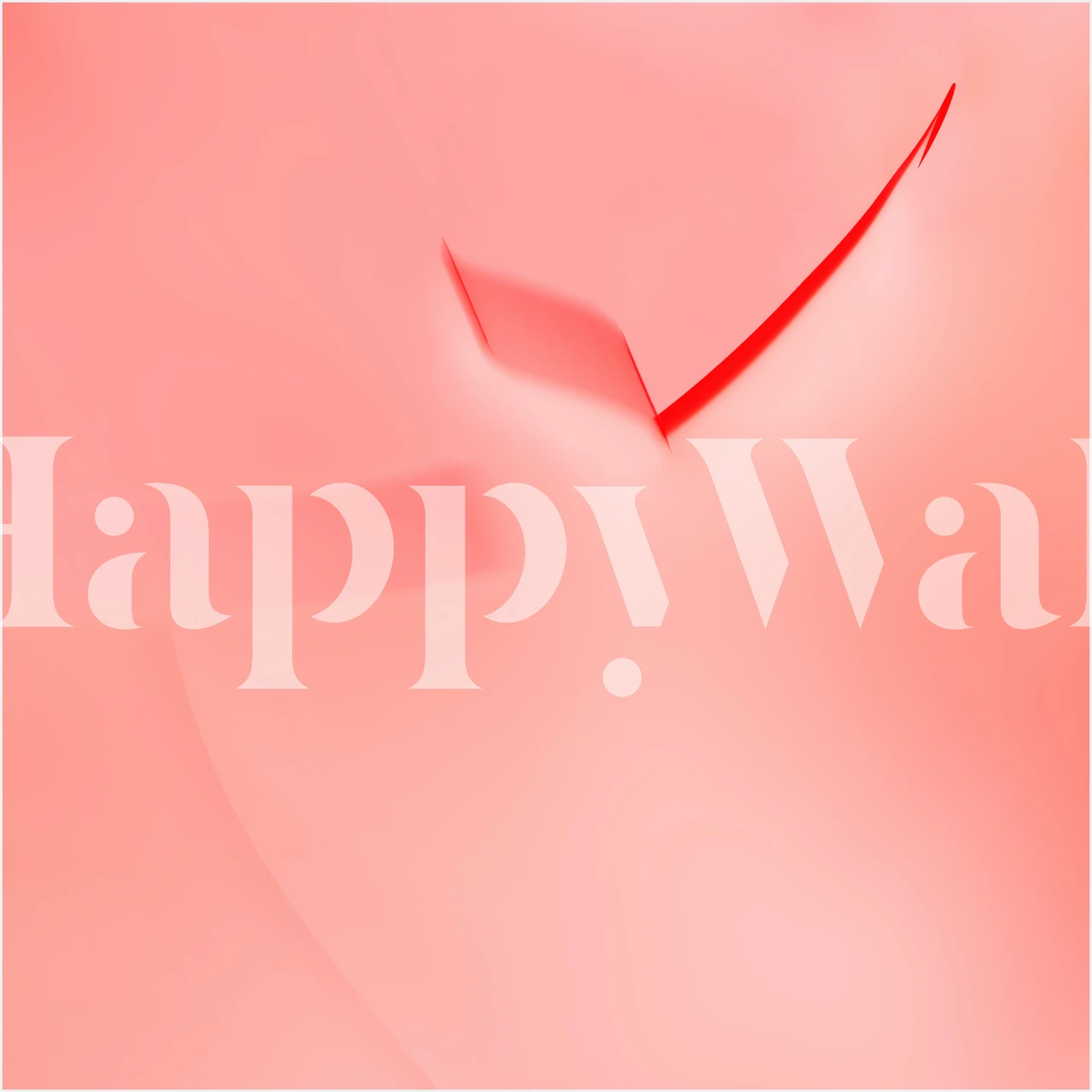 Soft pink abstract shapes and lines wallpaper