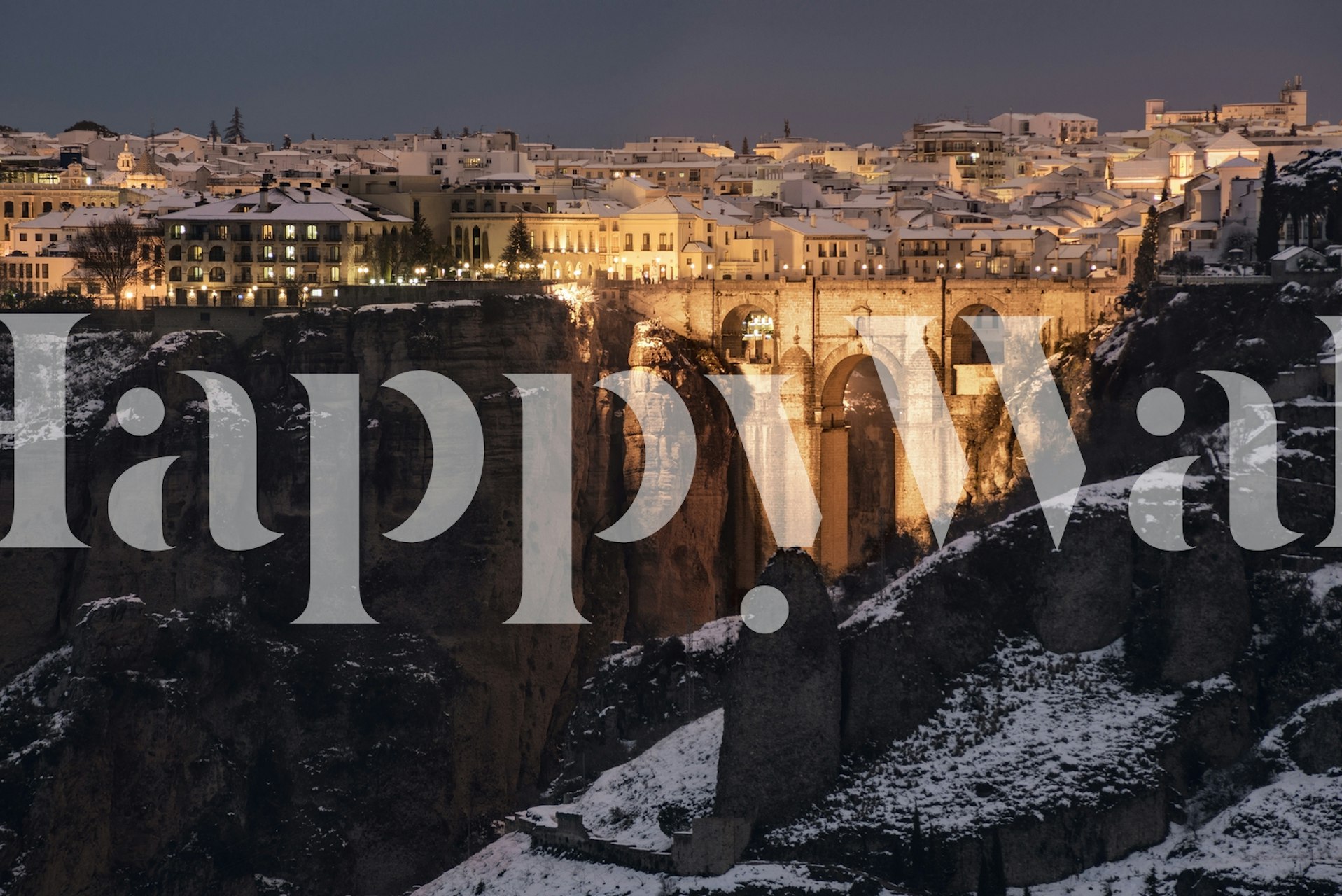 Ronda papel de parede em um quarto lindamente decorado
