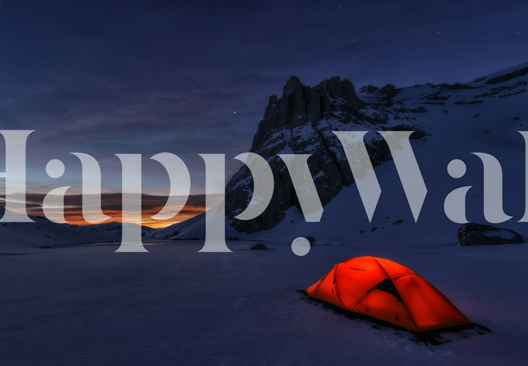 Pokojná venkovní krajina