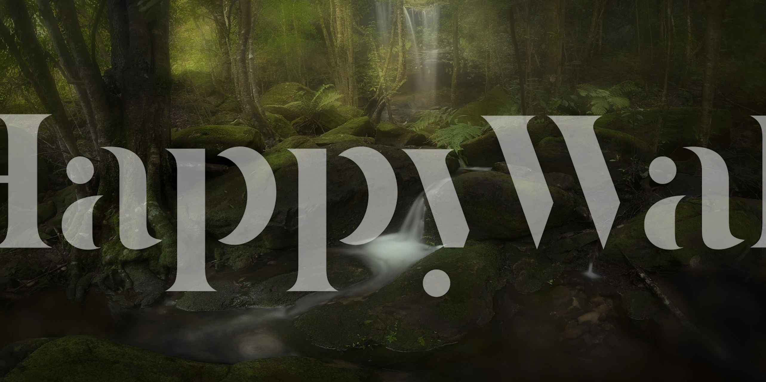 Papier peint forêt dans une chambre confortable