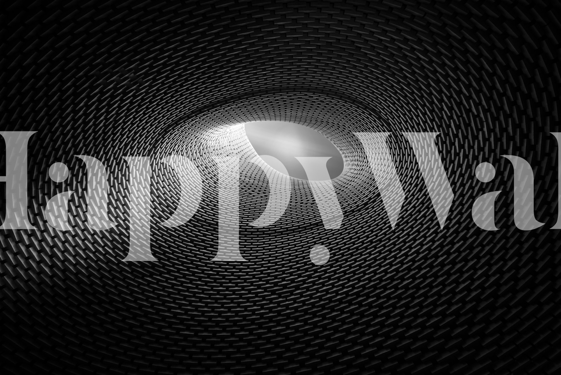 Textured black and white pattern wallpaper