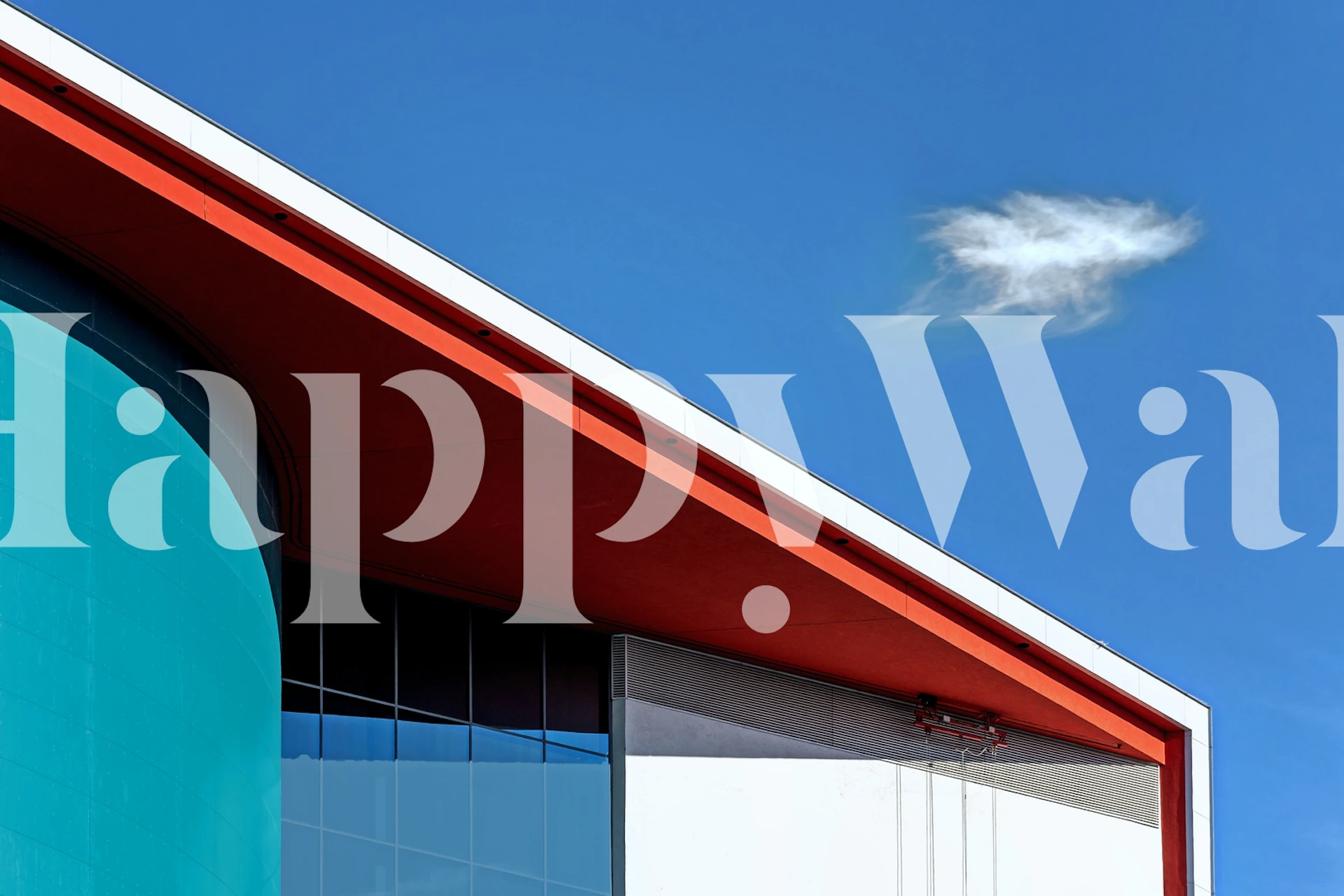 Tapeta Roof look u sobi