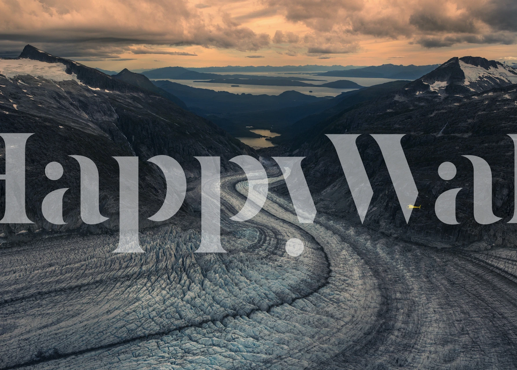 Tapeta Glacier Exploration v pokoji