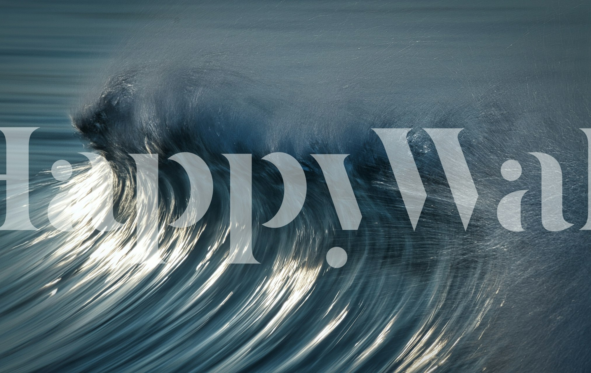 En våg i rörelse, Wind Wave-tapet som för med sig havets essens till ditt inre.