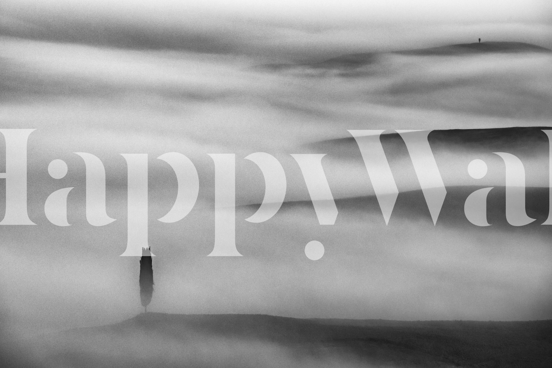 Černob design tapet v místnosti