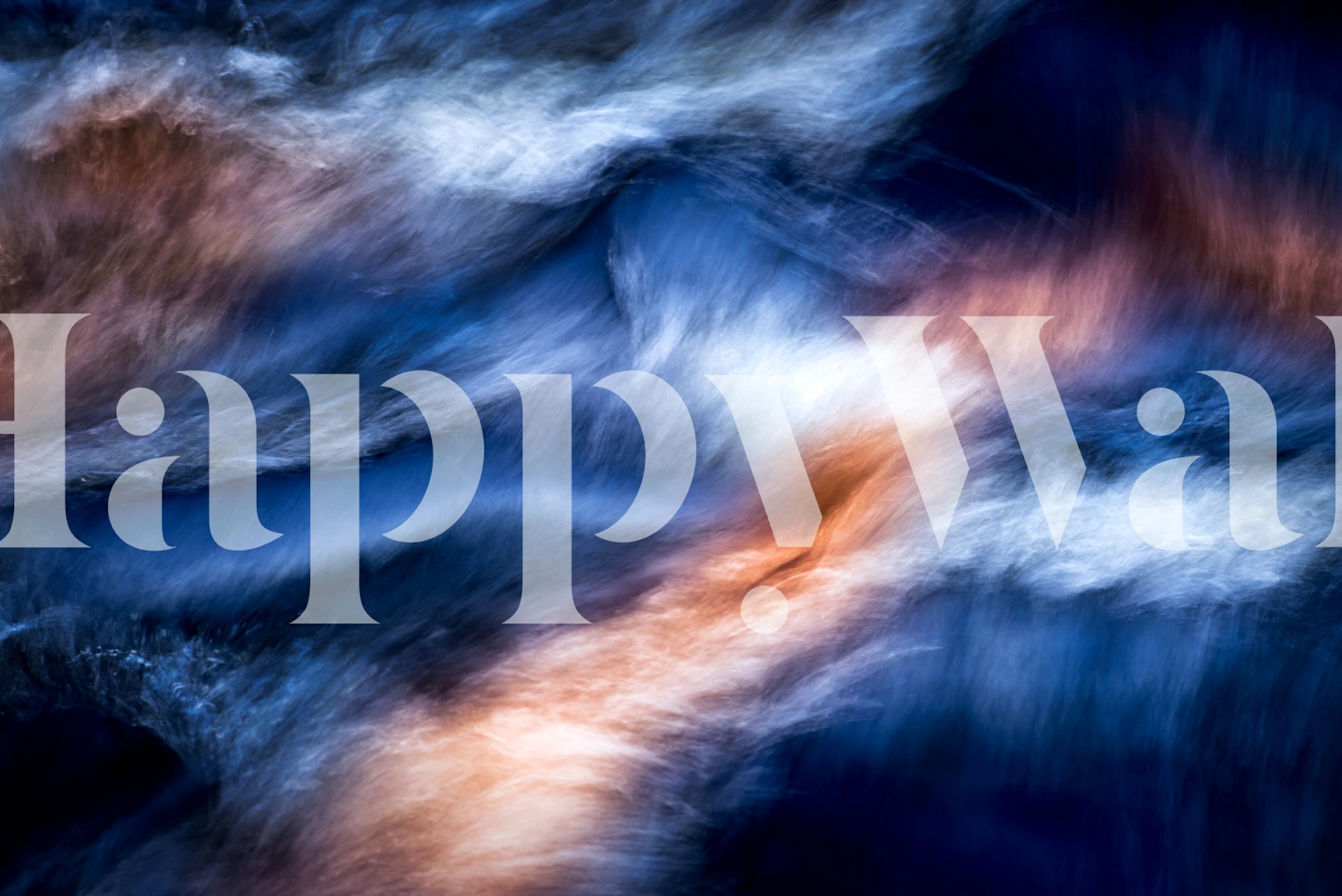 Dreamy Rapid wallpaper displayed in a room