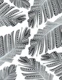 Boho Banana leaves bw 1