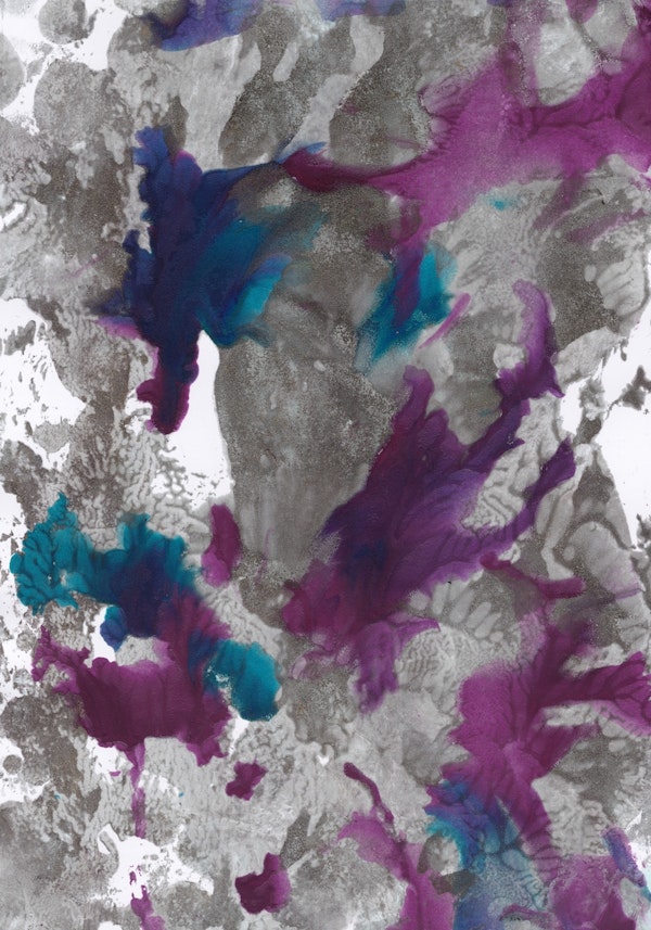 Underwater Ink Marble Dream 1