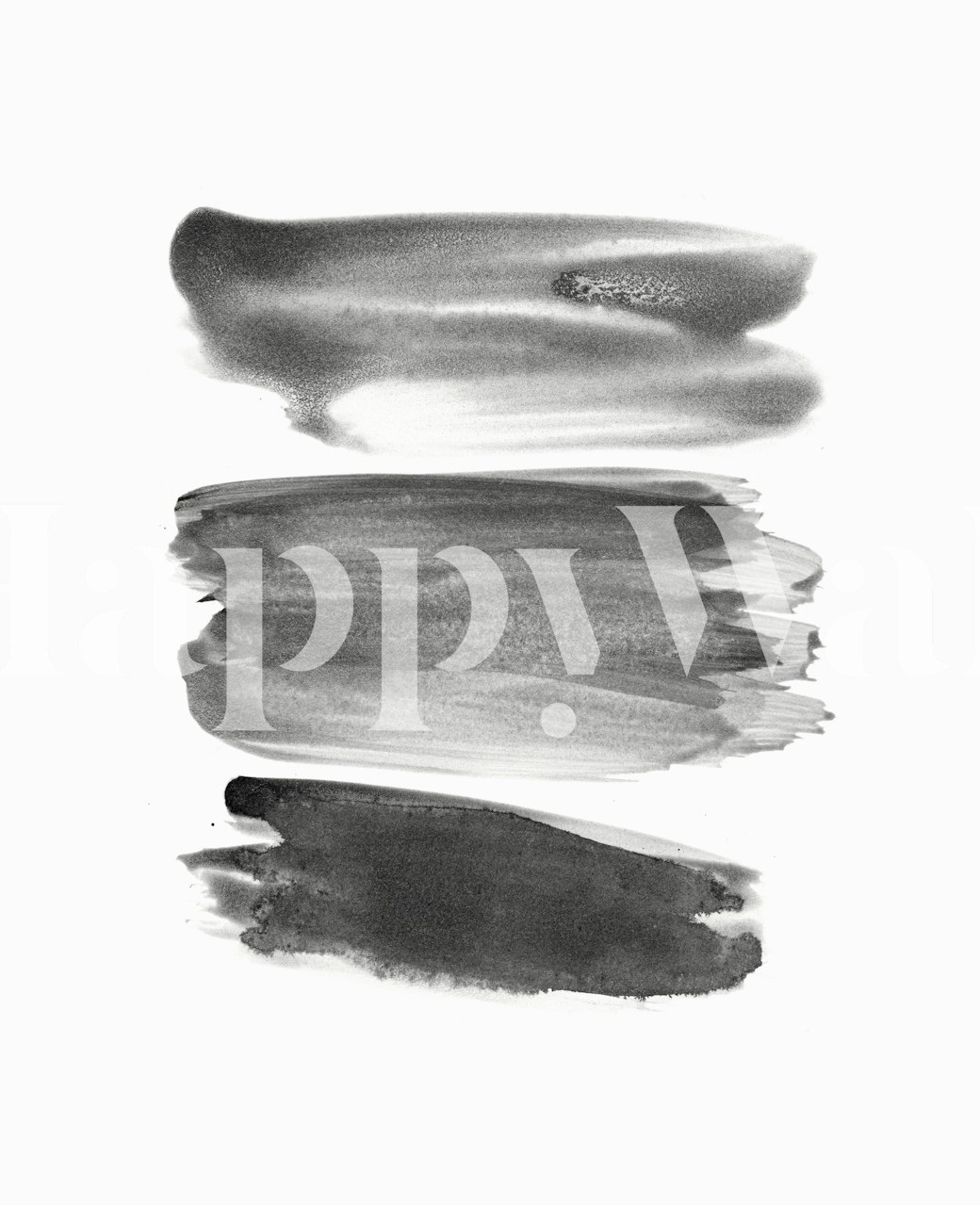 Abstract Minimalism tapet i ett modernt rum