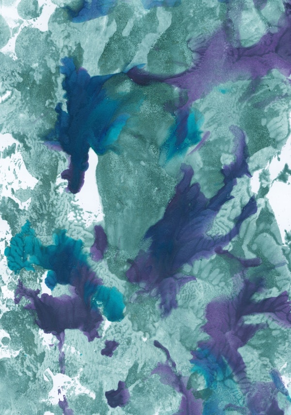 Underwater Ink Marble Dream 2