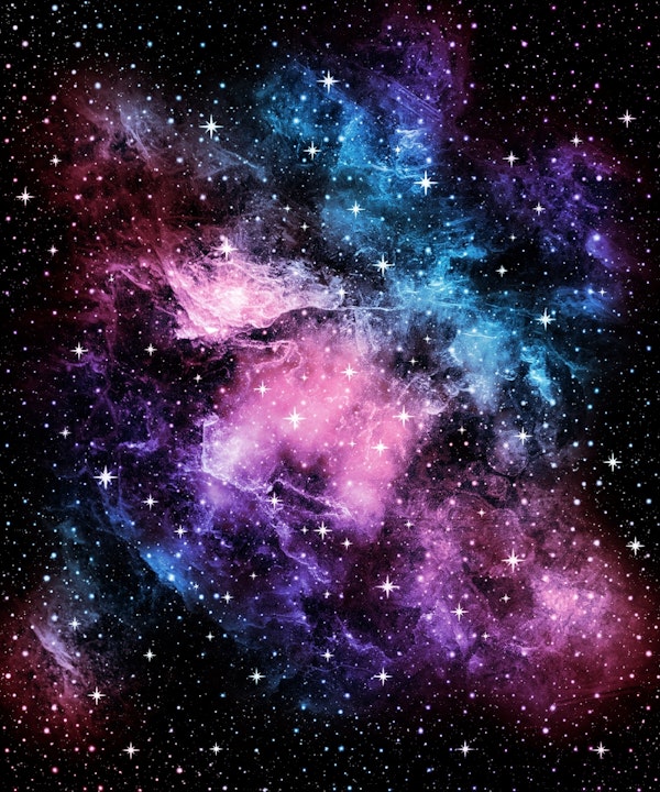 Pink Purple Galaxy Nebula 1