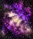 Yellow Pink Galaxy Nebula 1