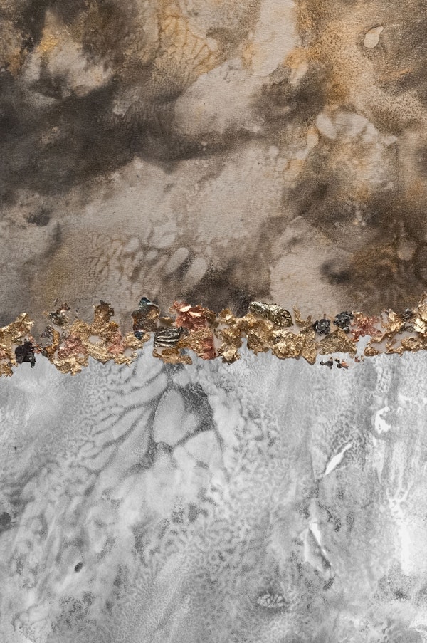 Day Night Abstract Gold 2