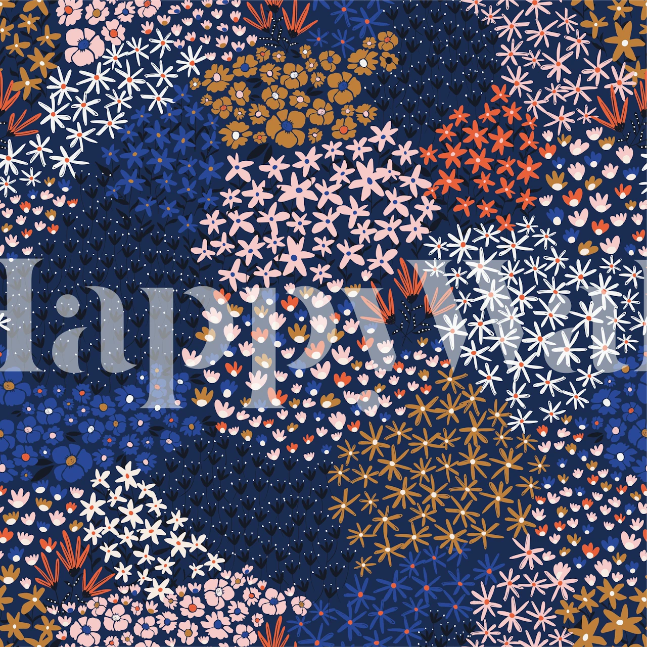 E L L A Flowers Tapetdesign