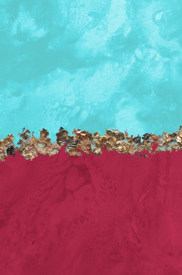 Day Night Abstract Gold 4