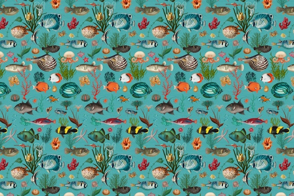 Oceania in turqoise blue