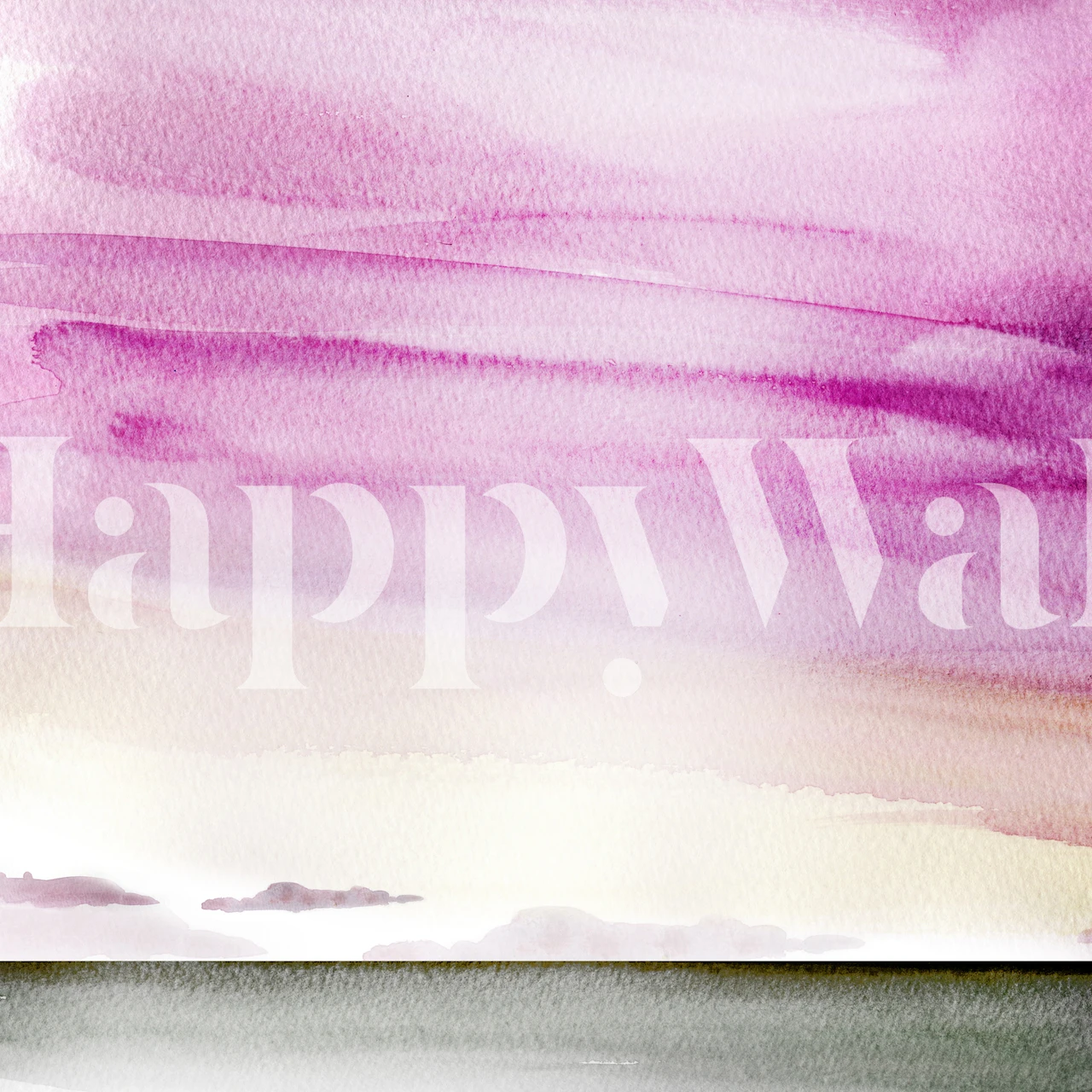 Papel de parede Purple Haze em um ambiente de sala