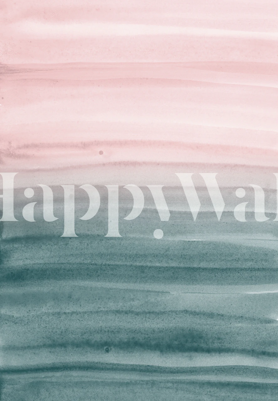 Abstrakt akvarell tapet i nyanser av rosa och kricka