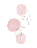 Minimal Circles Line Art 2 tapeta