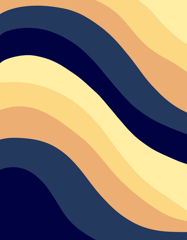 Navy Blue Yellow Orange 1