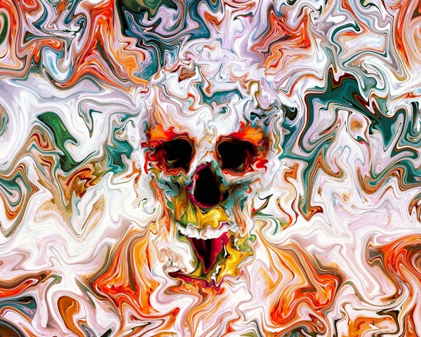 Abstract Skull