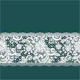 Emerald Green White Lace Line