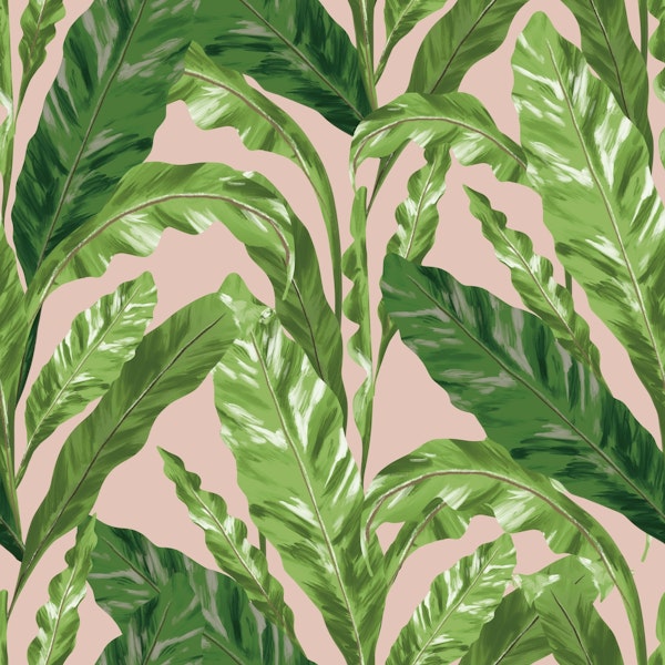 Seamless Tropical Leaves L