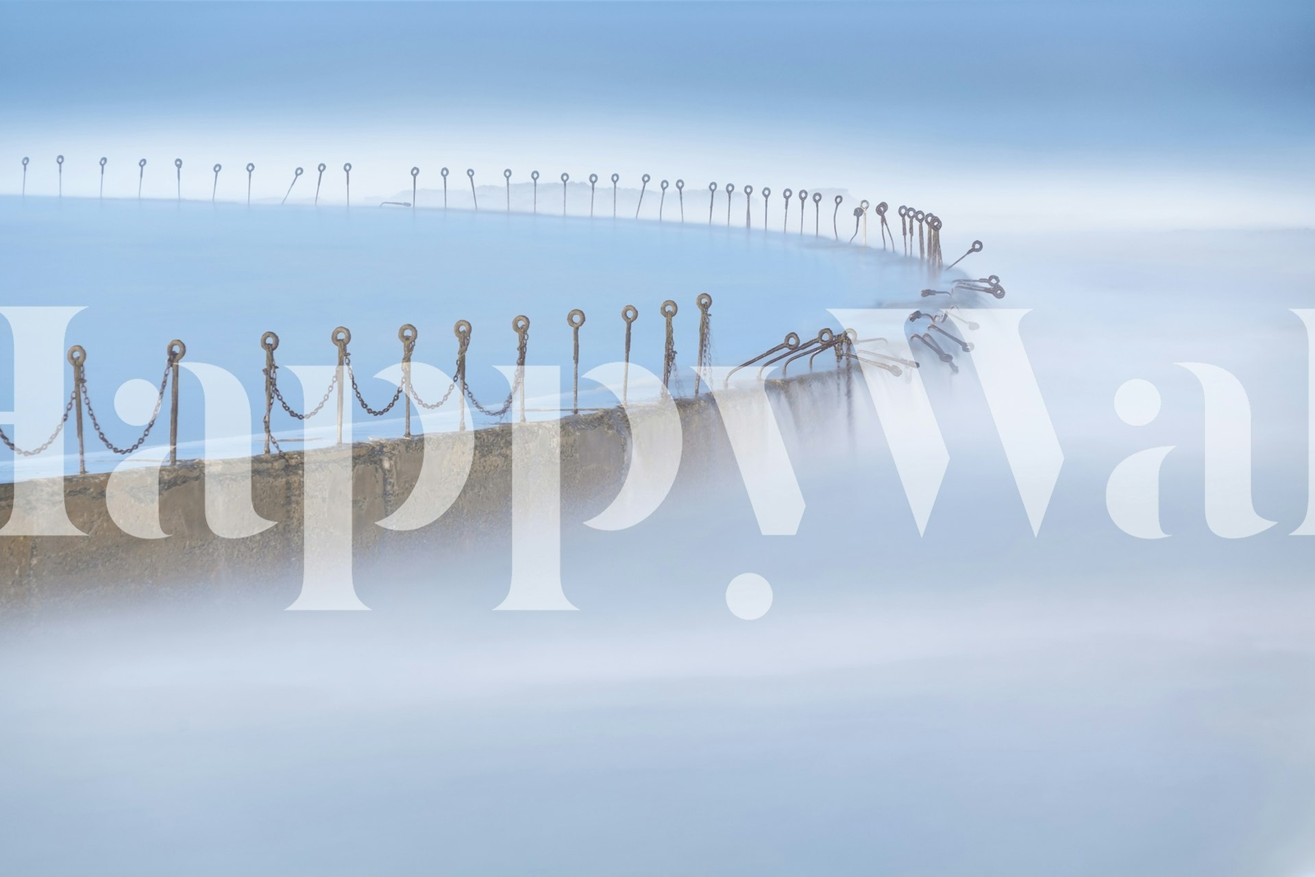 Still Water tapet i et moderne rum