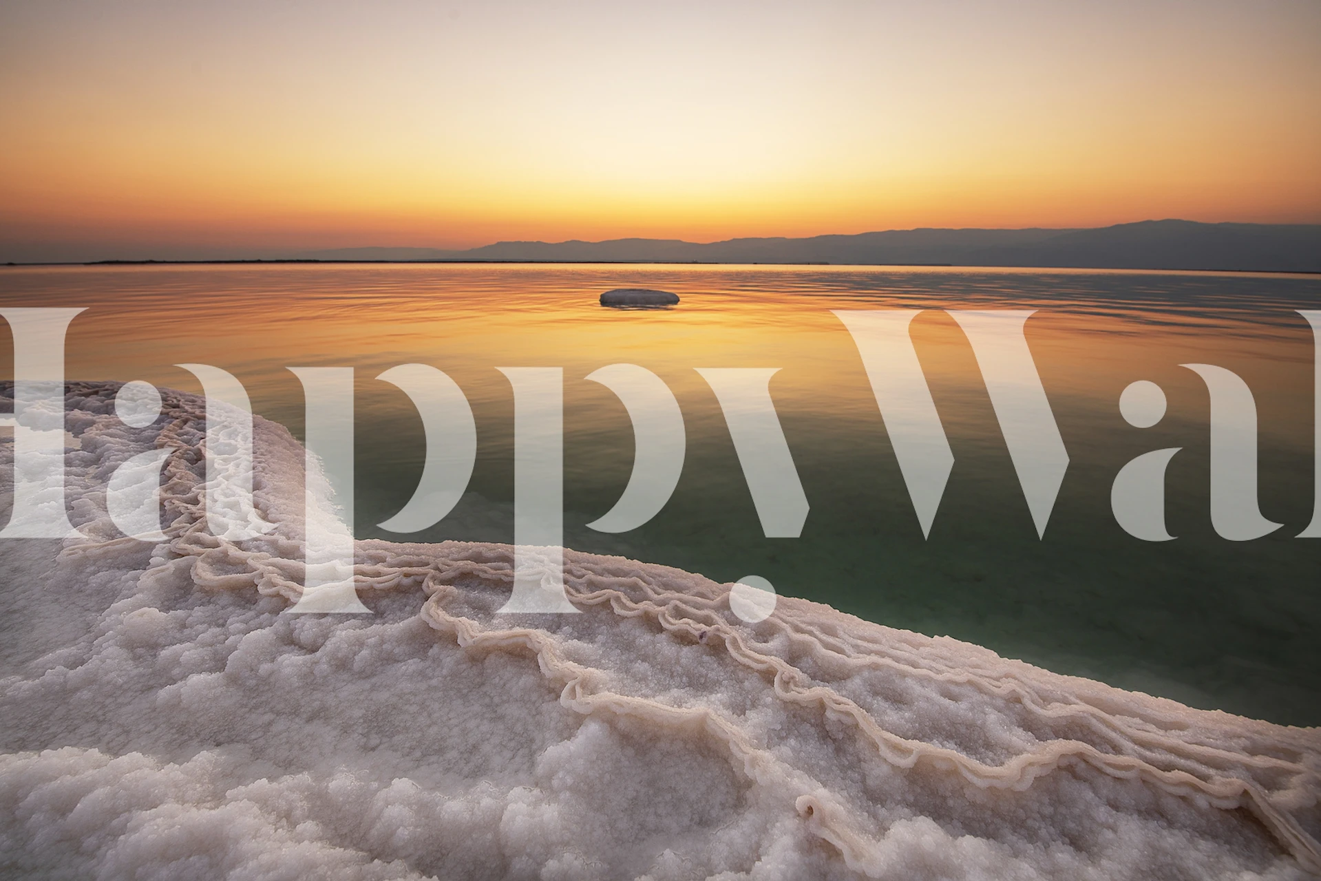 Dead Sea wallpaper in a tranquil setting