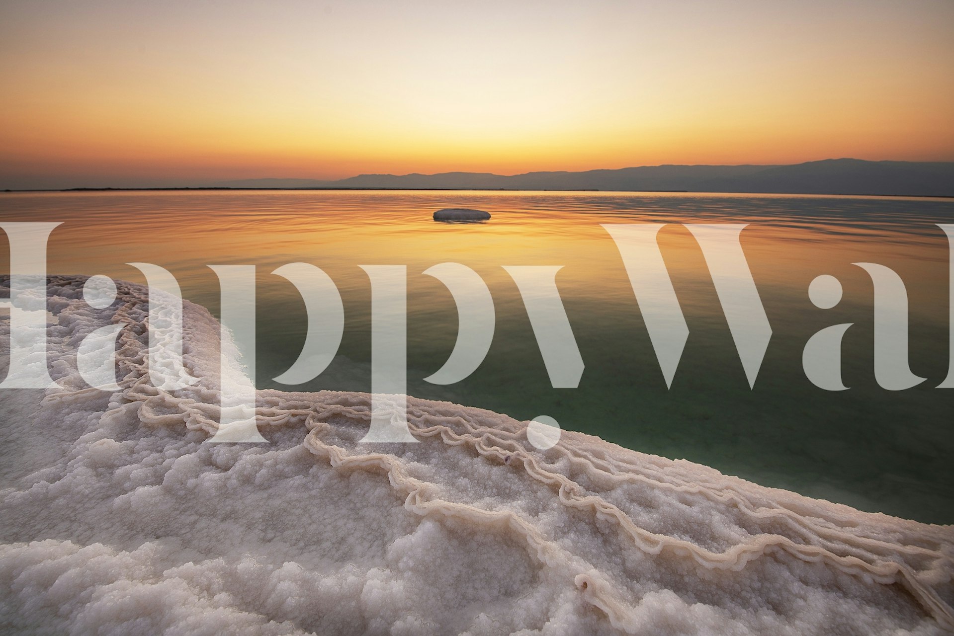 Dead Sea wallpaper in a tranquil setting