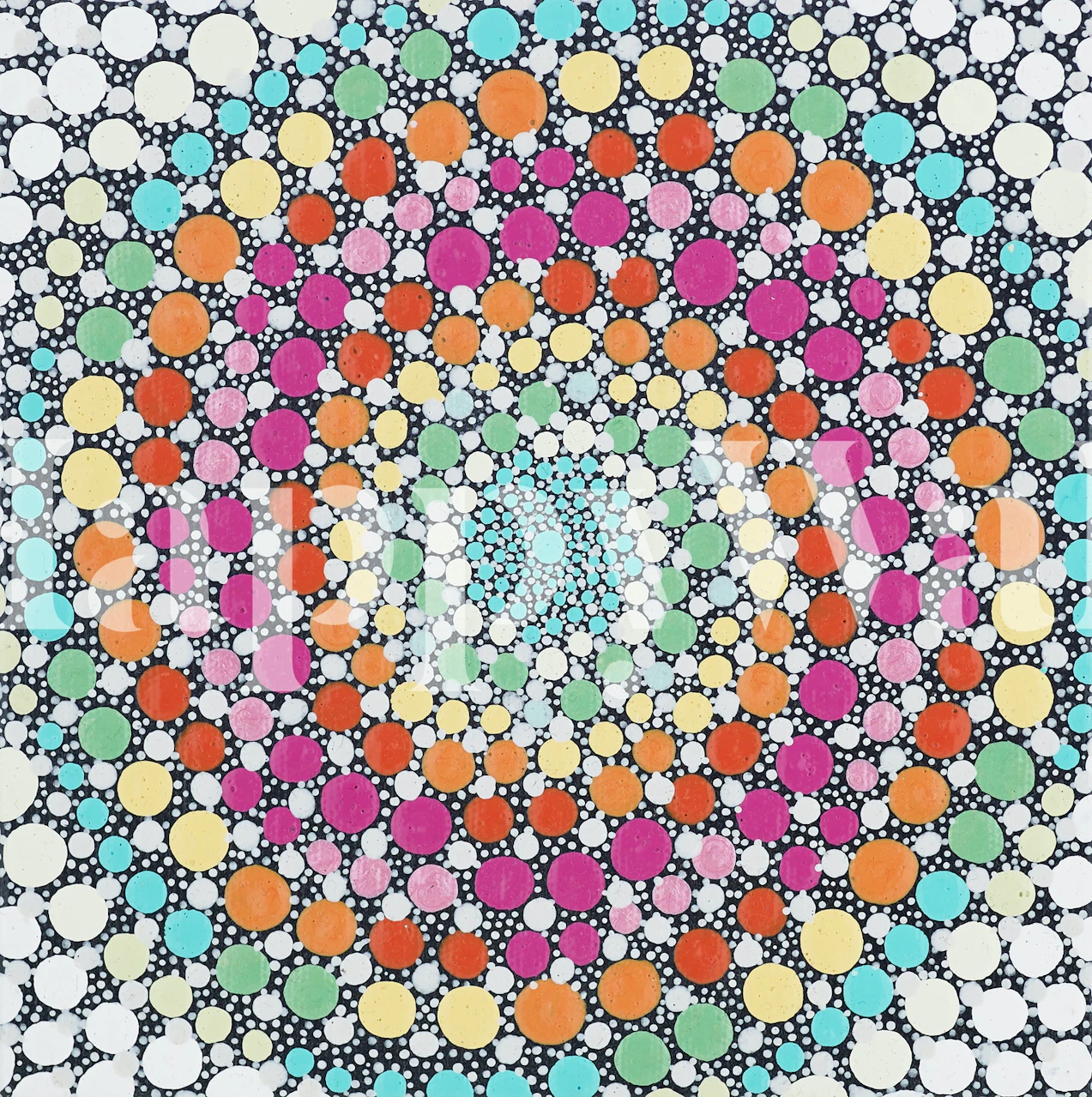 Lollipop Lollipop colorful wallpaper in a room